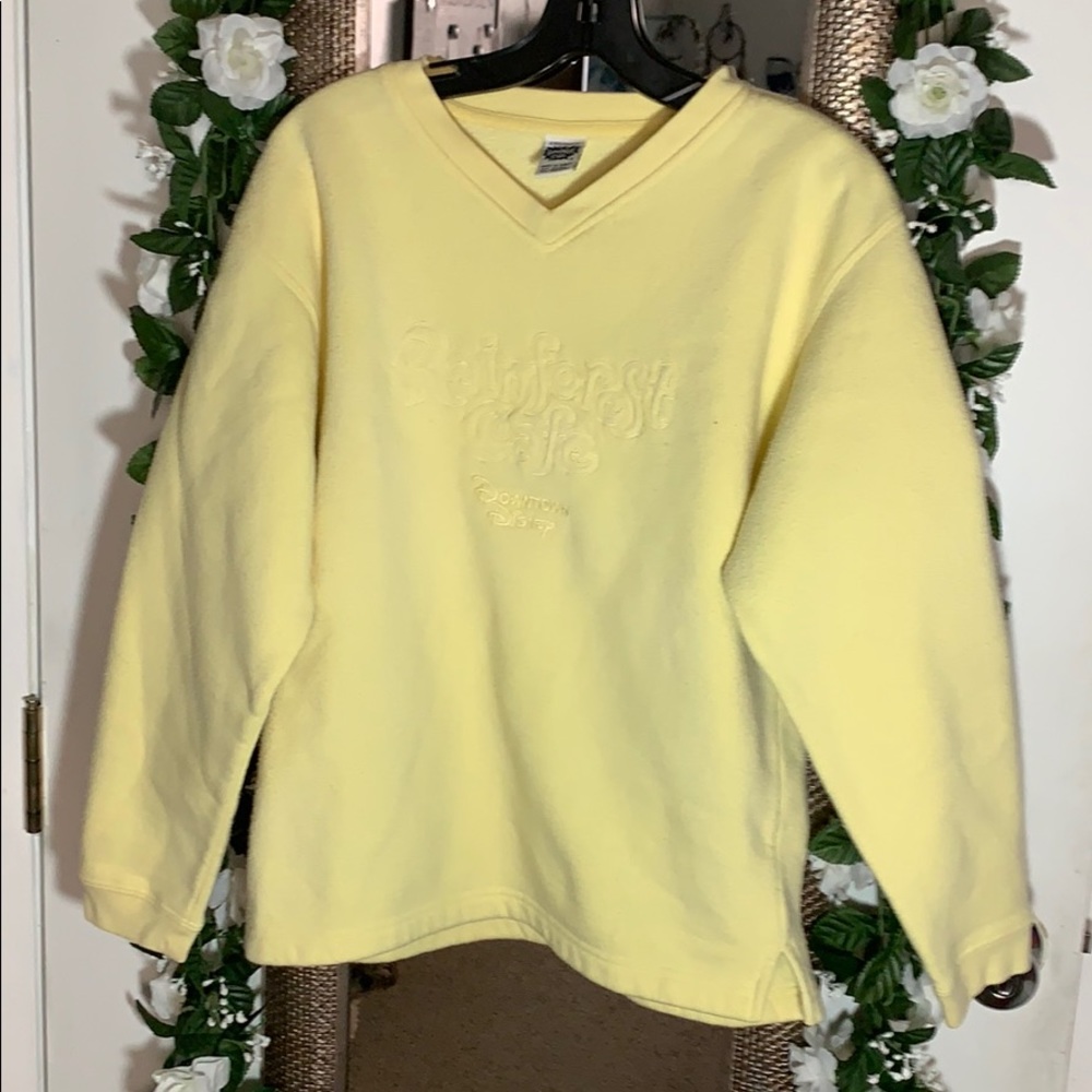 yellow Disney sweatshirt ✨🥂